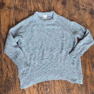 Mossimo Supply Co. Speckled Gray Sweater, size medium